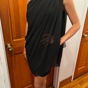 Alice + Olivia One Shoulder Mini Dress